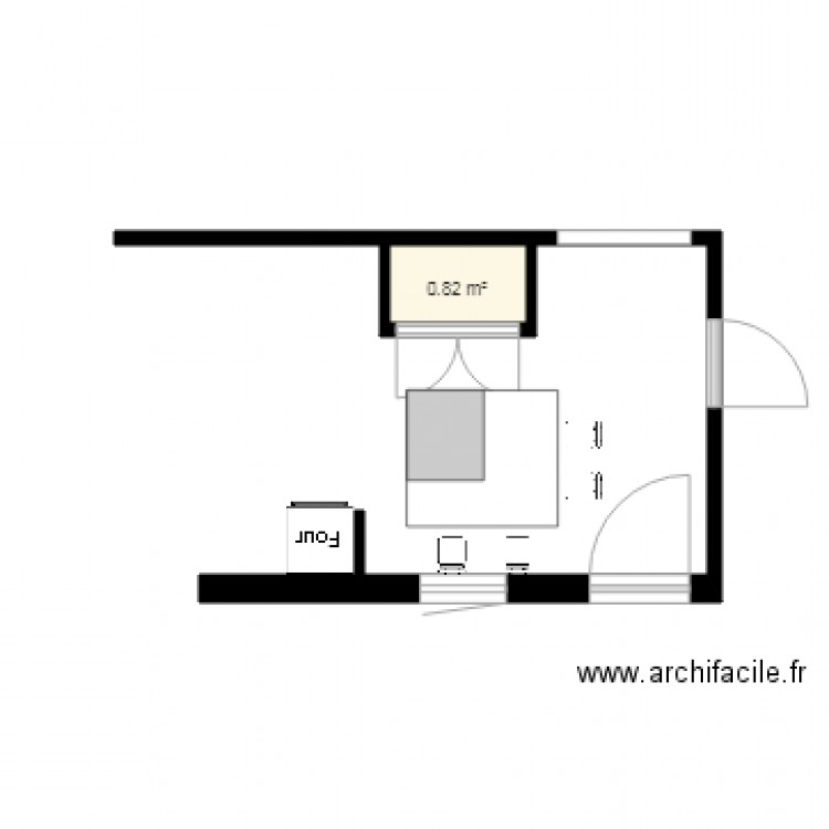 cuisine ilot4. Plan de 0 pièce et 0 m2