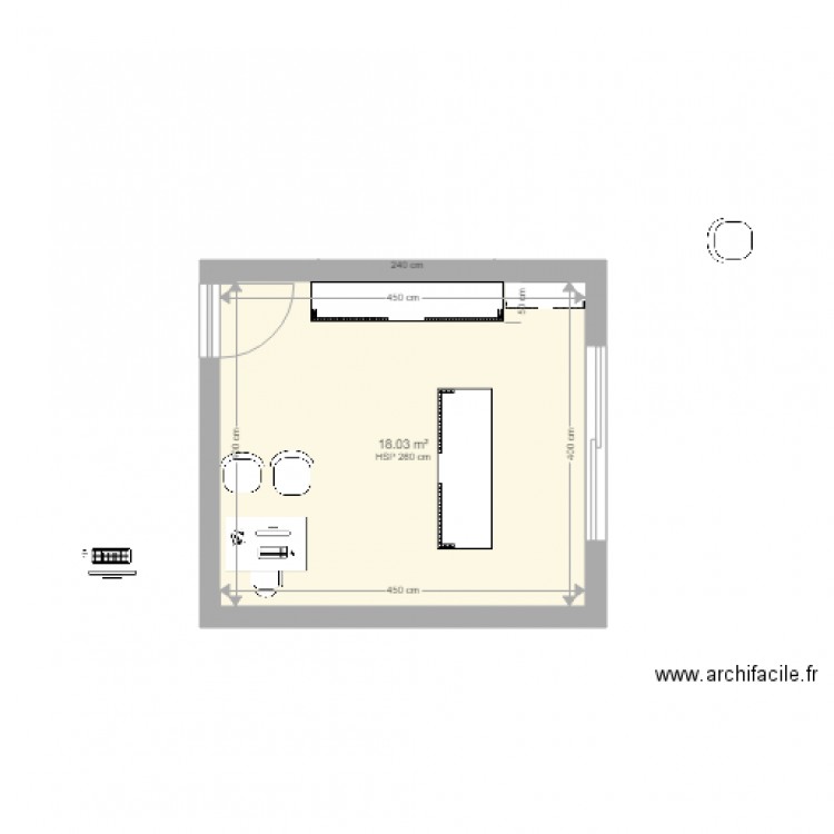 CABJACKIE3. Plan de 0 pièce et 0 m2