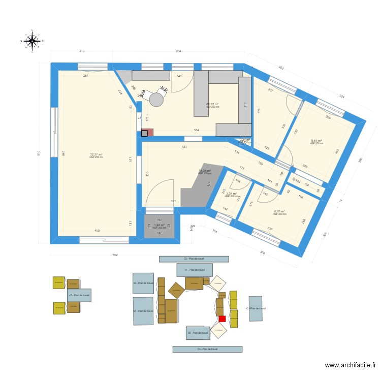 Drachenbronn 21.09.2023_avec cuisine5. Plan de 8 pièces et 100 m2