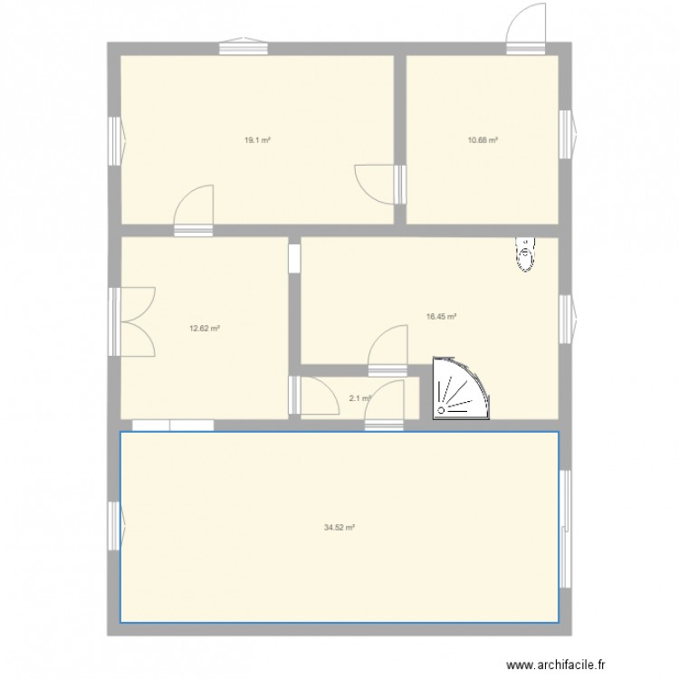 maison Strée. Plan de 0 pièce et 0 m2