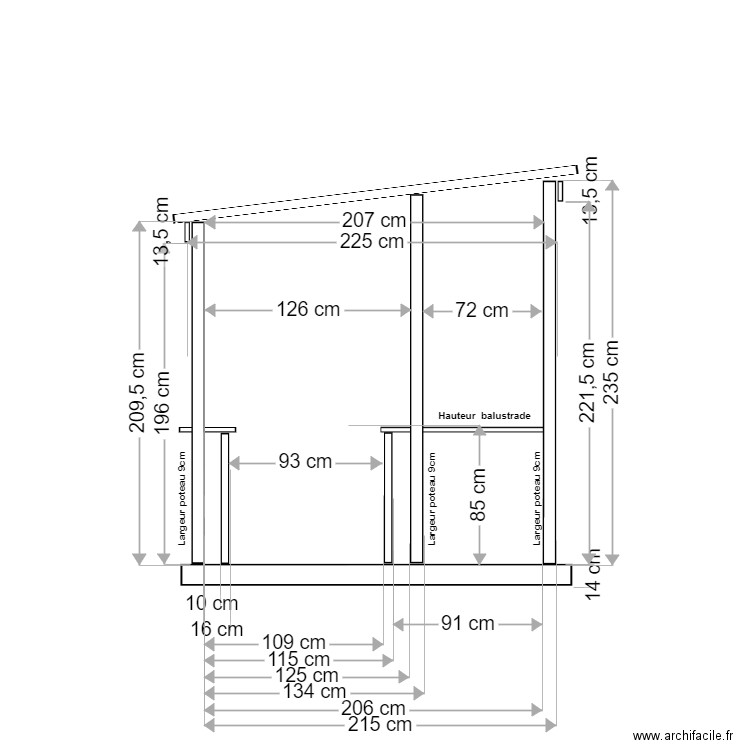 Joue Gauche Mobil Home. Plan de 0 pièce et 0 m2