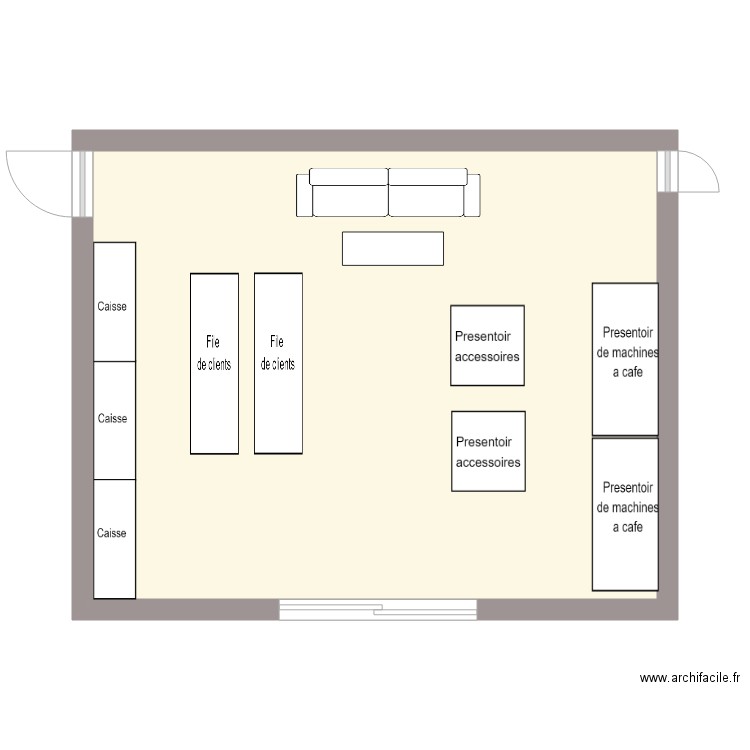 Boutique M. Plan de 0 pièce et 0 m2