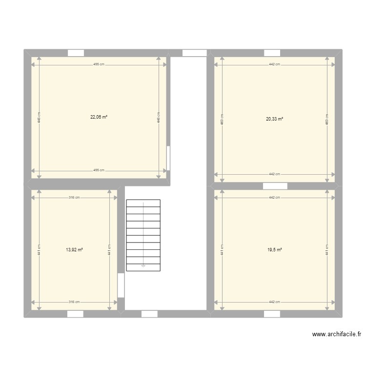 Homecourt av de la rep. Plan de 0 pièce et 0 m2