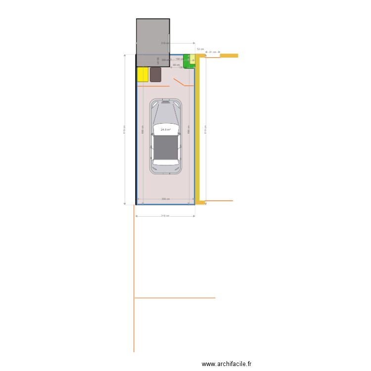 carport-St-Gilles-4-3. Plan de 1 pièce et 25 m2