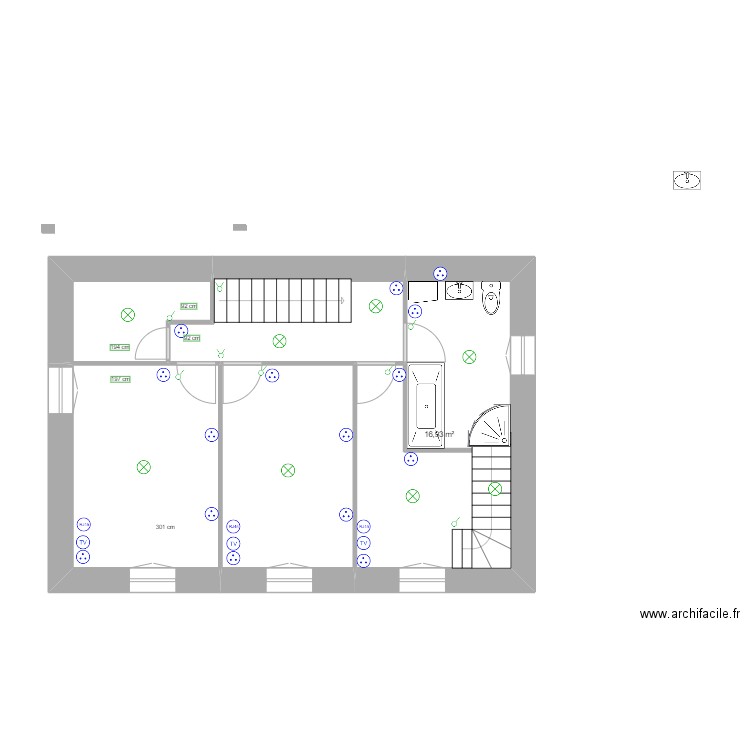 etage elec. Plan de 0 pièce et 0 m2