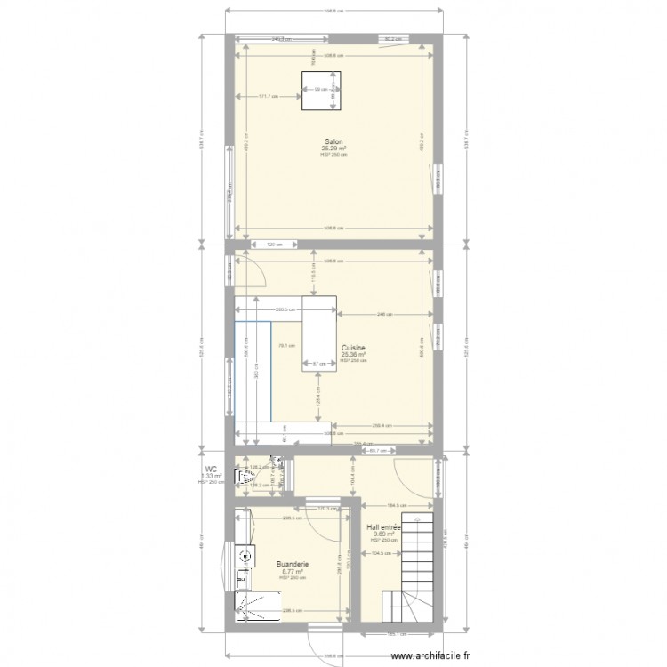 Warnotte details. Plan de 0 pièce et 0 m2