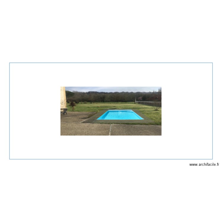 piscine. Plan de 0 pièce et 0 m2