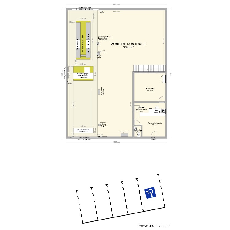 CCT VL TRIPLE M  ROUXMESNIL-BOUTEILLES. Plan de 4 pièces et 275 m2