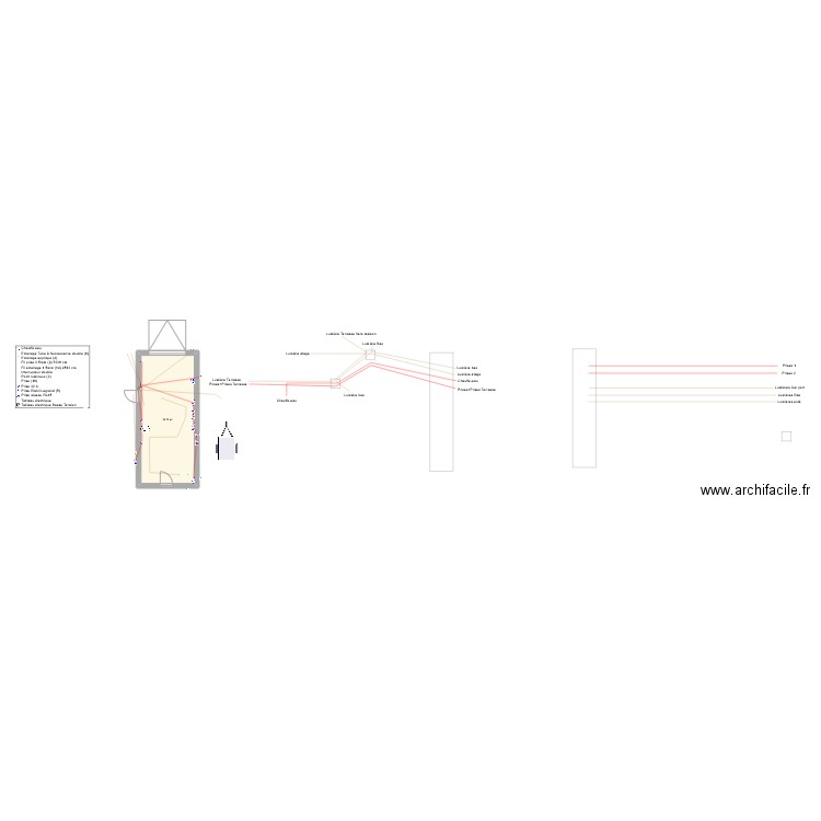 Garage 2. Plan de 2 pièces et 43 m2