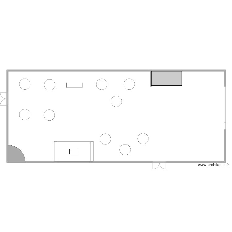 PLAN DE TABLE ANDREA 01/02/25. Plan de 1 pièce et 367 m2