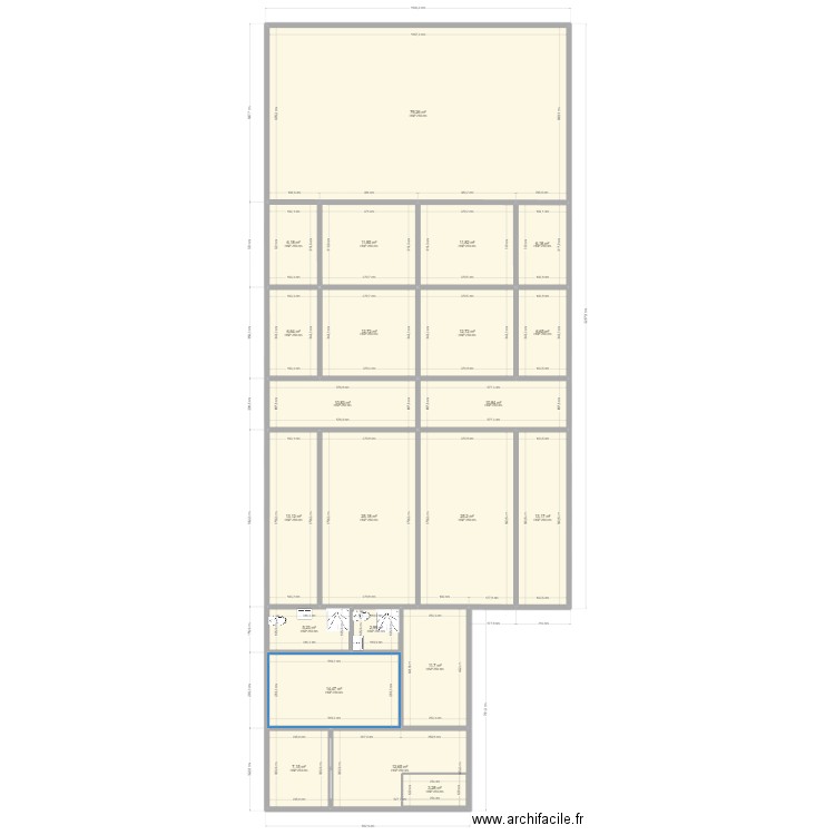 villa projet chouette  chouette 311. Plan de 48 pièces et 615 m2