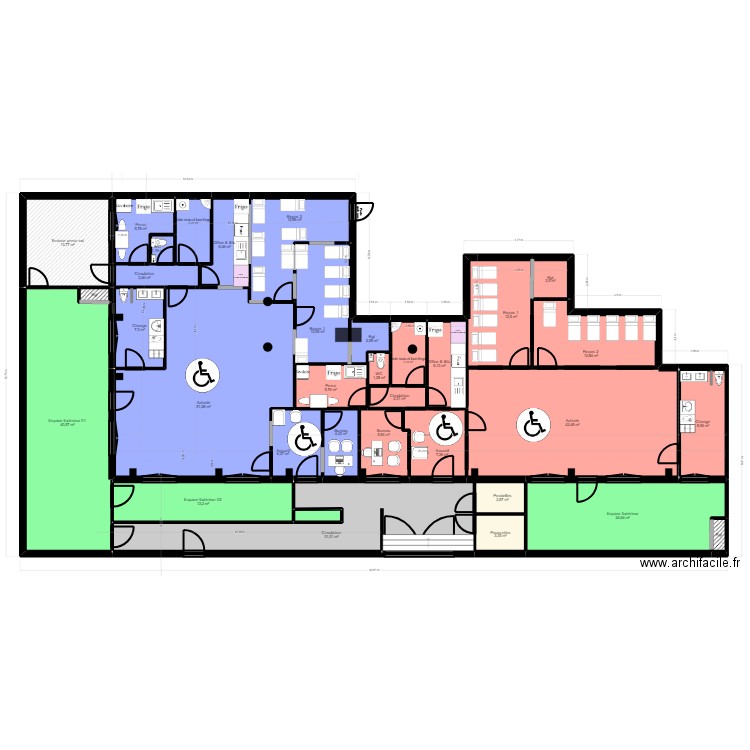 92C35JM Projet V3.1 BiJ corrigé cotes réelles augmentées_2.3. Plan de 34 pièces et 362 m2