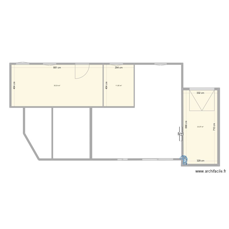 pessac edl. Plan de 10 pièces et 159 m2