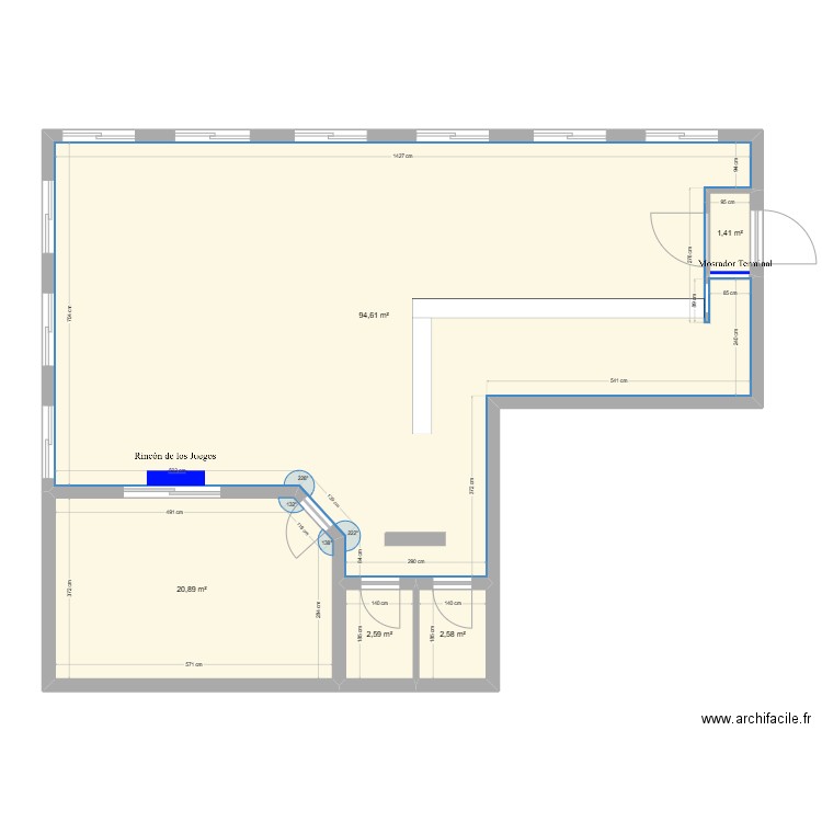 55440_Local Propuesto_3. Plan de 5 pièces et 122 m2