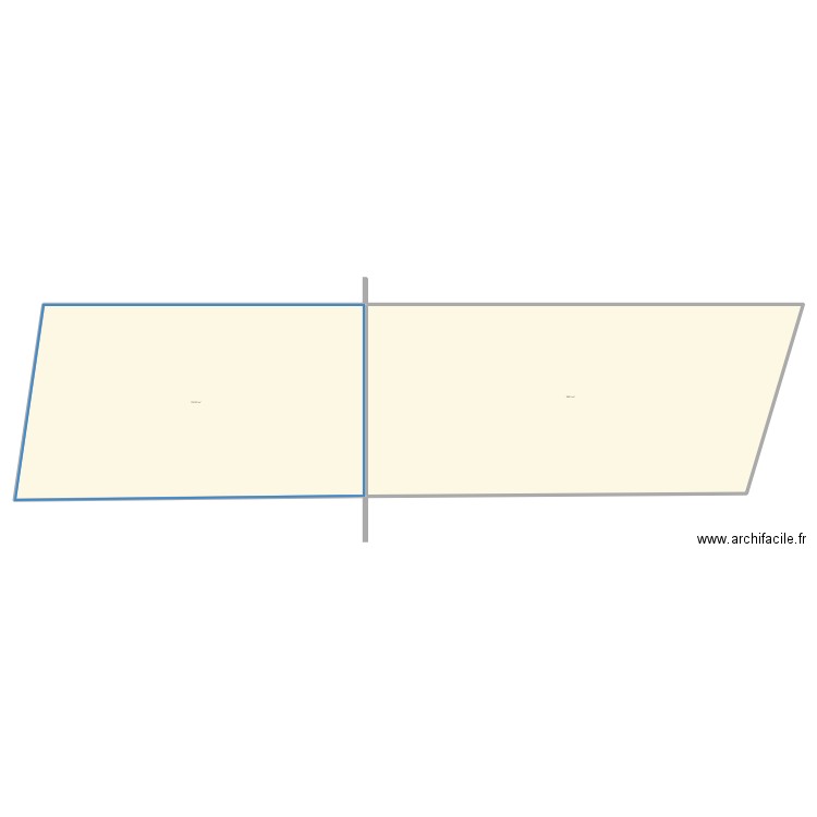 Desmembración terreno a mamá. Plan de 0 pièce et 0 m2