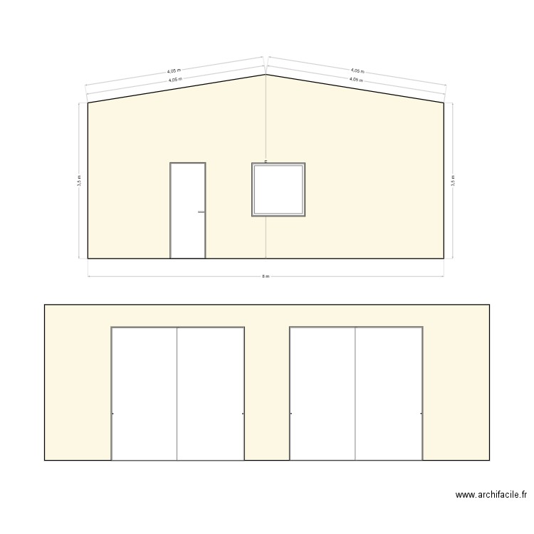 garage v2. Plan de 0 pièce et 0 m2