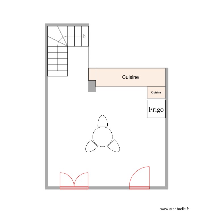 JMO RDC. Plan de 0 pièce et 0 m2