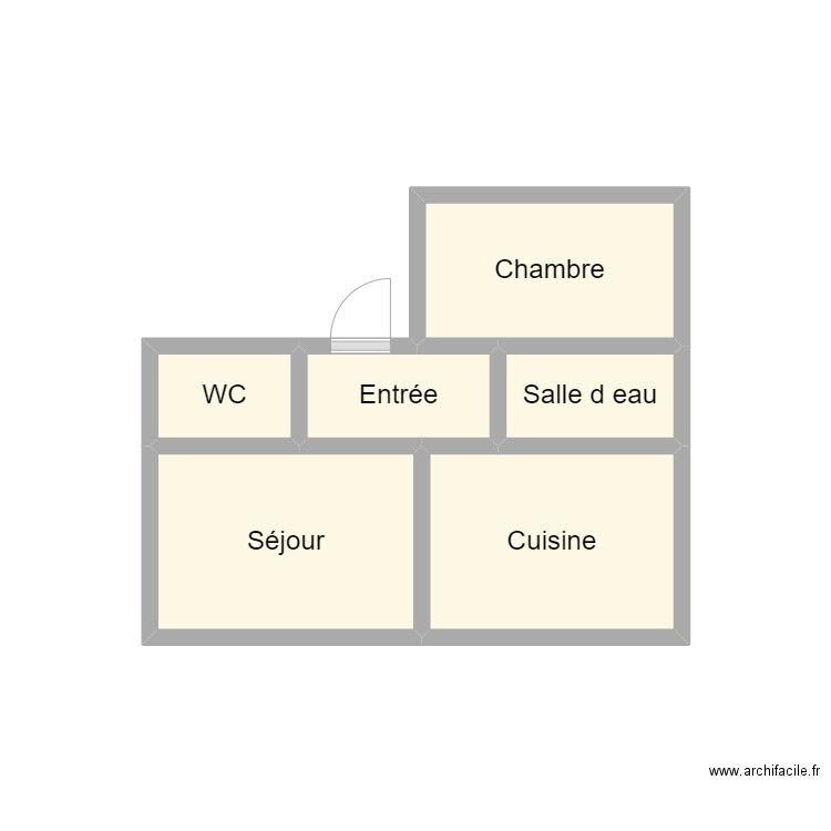 2410 INDIVISION KERAMBRUN R+1/ 2. Plan de 6 pièces et 7 m2