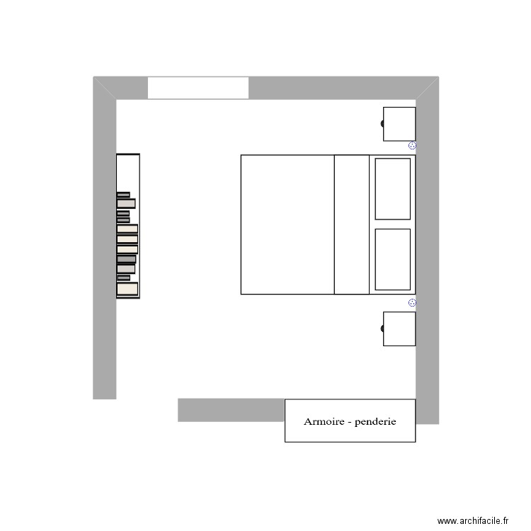 Chambre 1. Plan de 0 pièce et 0 m2