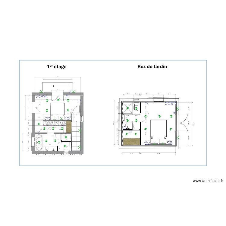 BOUTINELLE RDC / ETAGE. Plan de 0 pièce et 0 m2