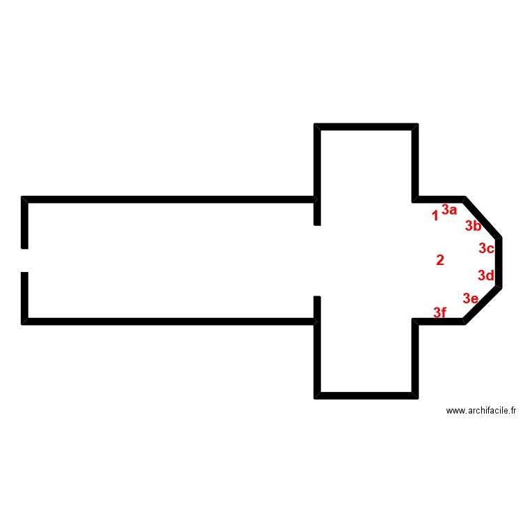 Notre-Dame de Beaumont. Plan de 0 pièce et 0 m2