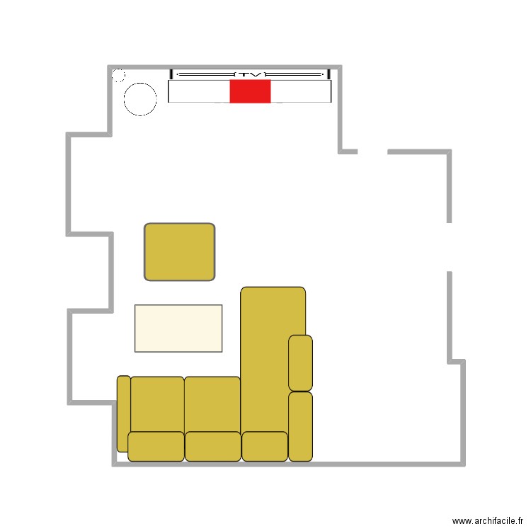 Salon. Plan de 0 pièce et 0 m2