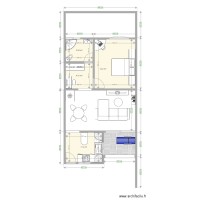 Plan maison 2 pièces