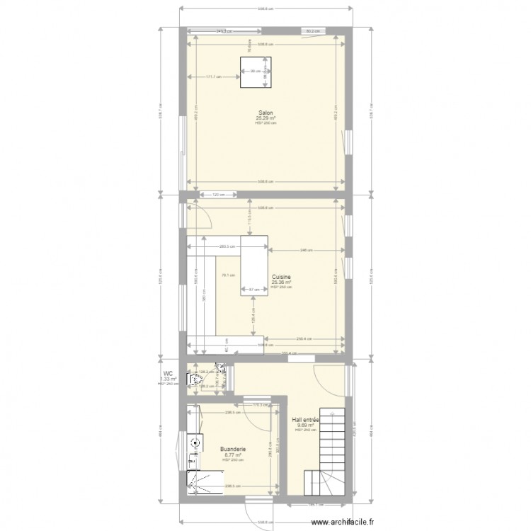 Warnotte. Plan de 0 pièce et 0 m2