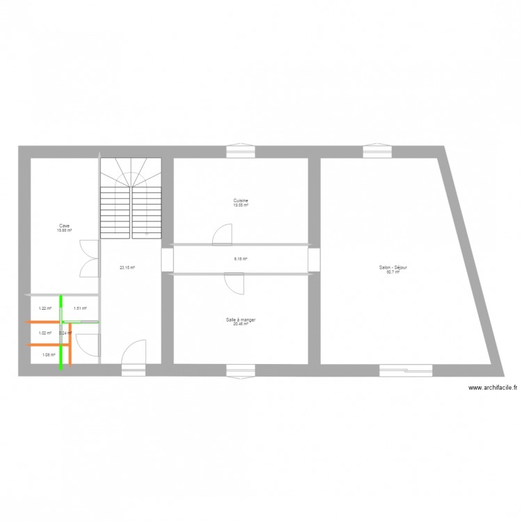 Lapalud AvApr travaux. Plan de 0 pièce et 0 m2