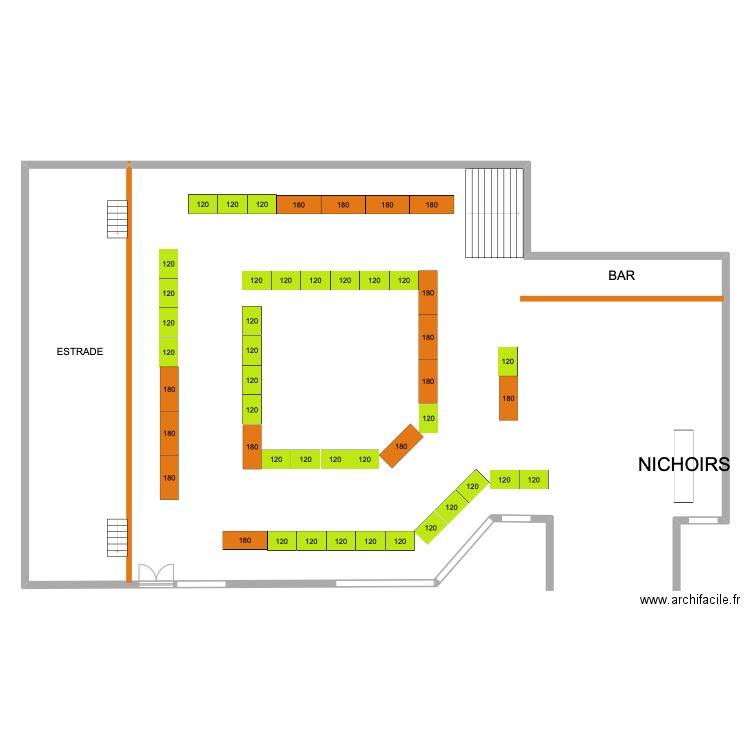 SDF St Paul. Plan de 0 pièce et 0 m2