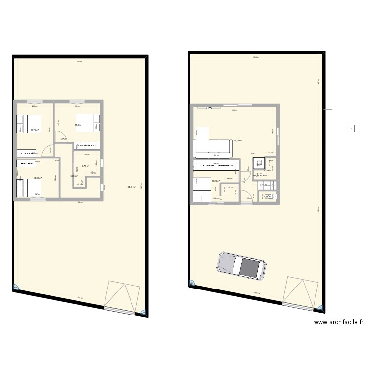 2E JET PLAN MAISON. Plan de 11 pièces et 466 m2