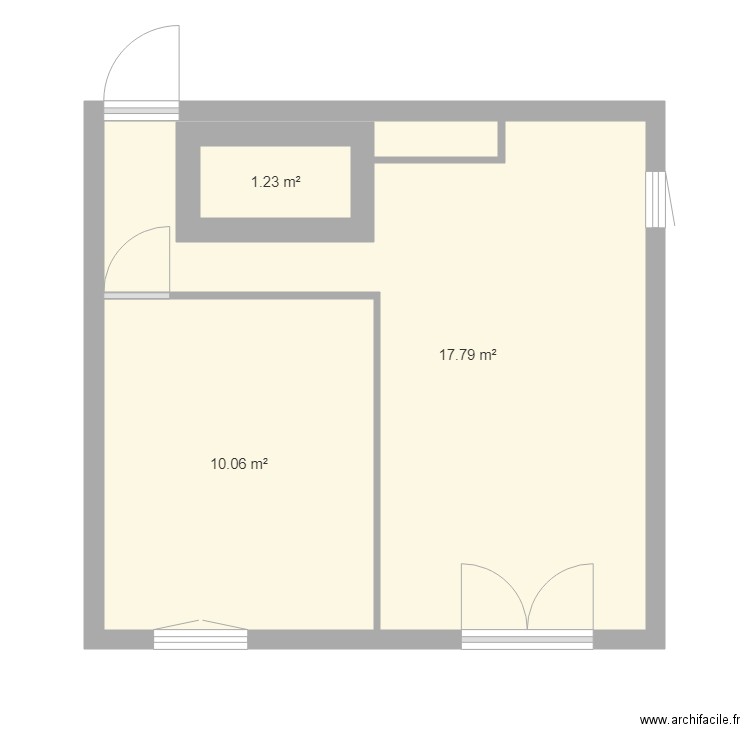 projet apt emmanuelle. Plan de 0 pièce et 0 m2