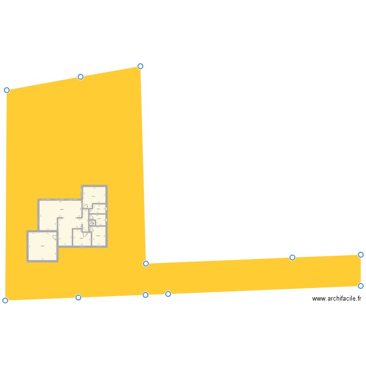 ancier. Plan de 0 pièce et 0 m2