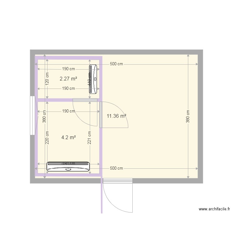 chambre froide SNAPY 2. Plan de 0 pièce et 0 m2