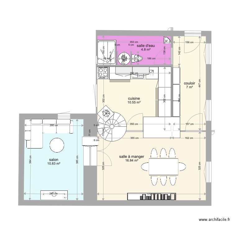 Granville. Plan de 0 pièce et 0 m2