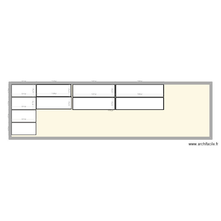 Ancieninventaire. Plan de 1 pièce et 103 m2