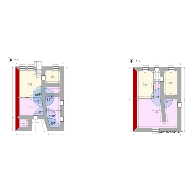 ML24011667 PARMAIN. Plan de 11 pièces et 120 m2