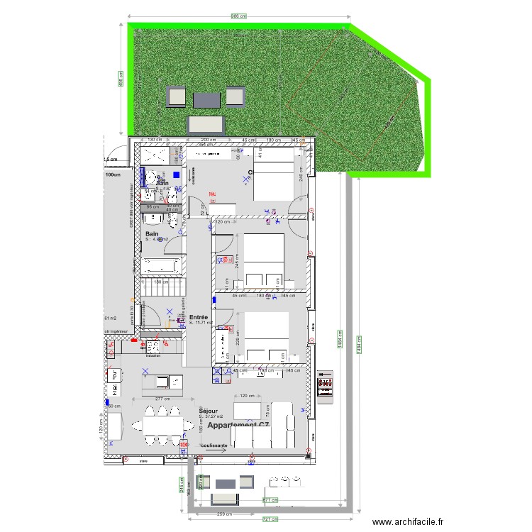 C73REZ. Plan de 0 pièce et 0 m2