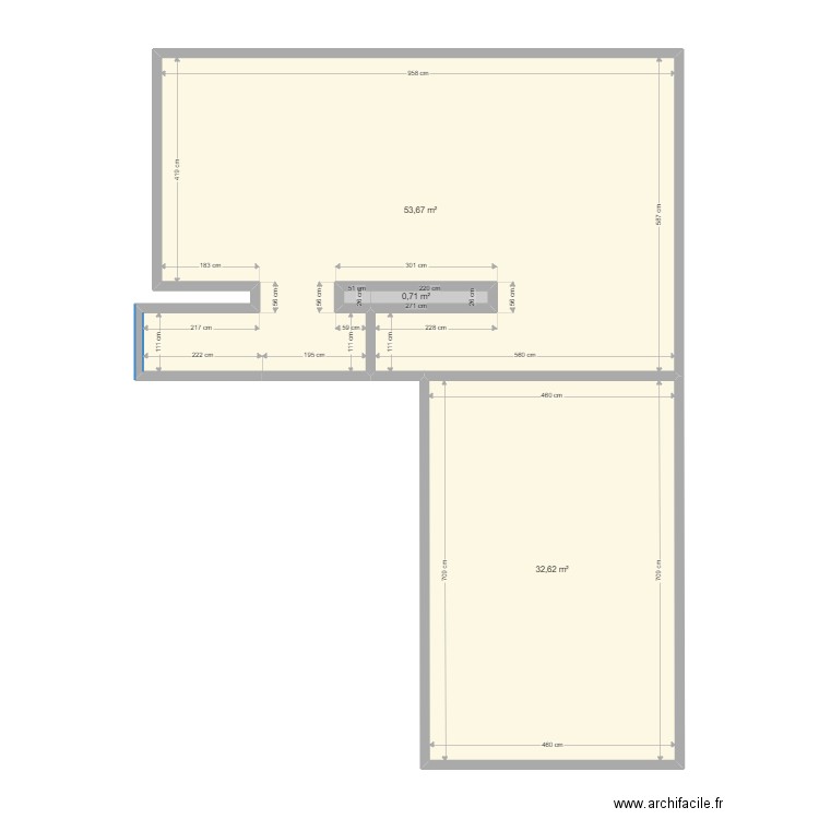 plan SAM salon remise 1. Plan de 0 pièce et 0 m2