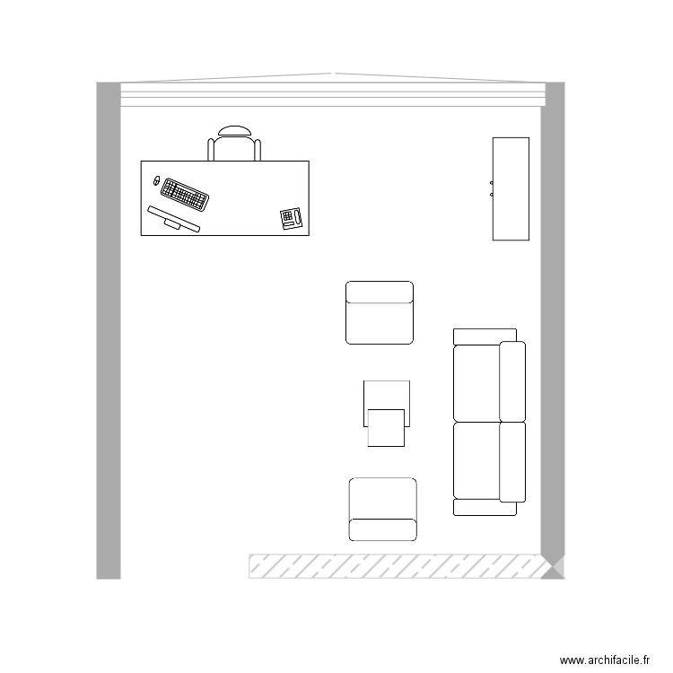 salle de repos. Plan de 0 pièce et 0 m2