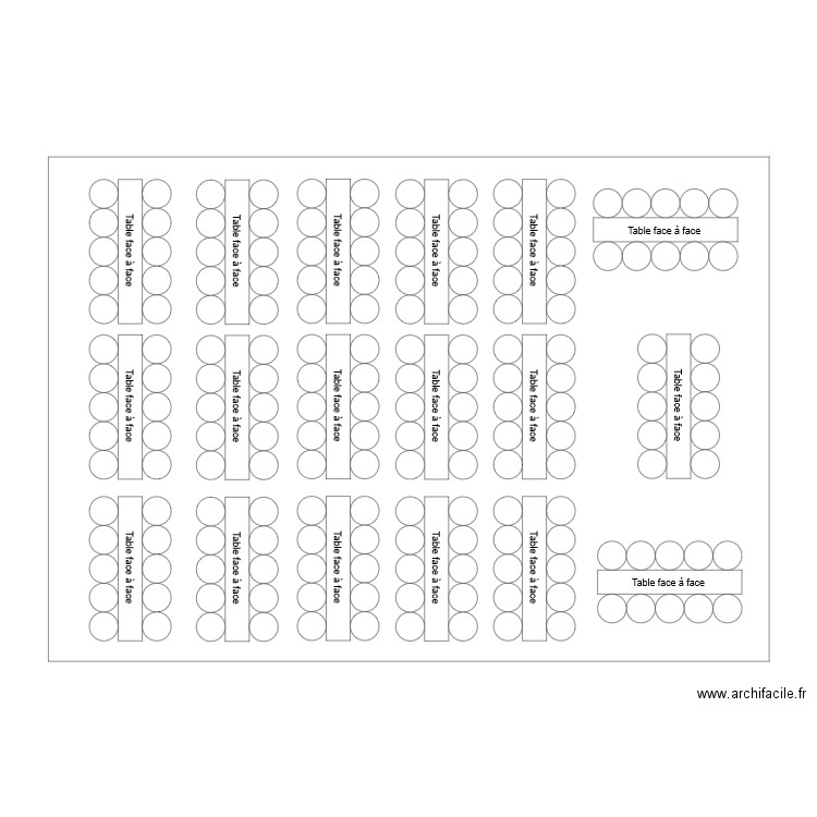 plan de table 2. Plan de 0 pièce et 0 m2