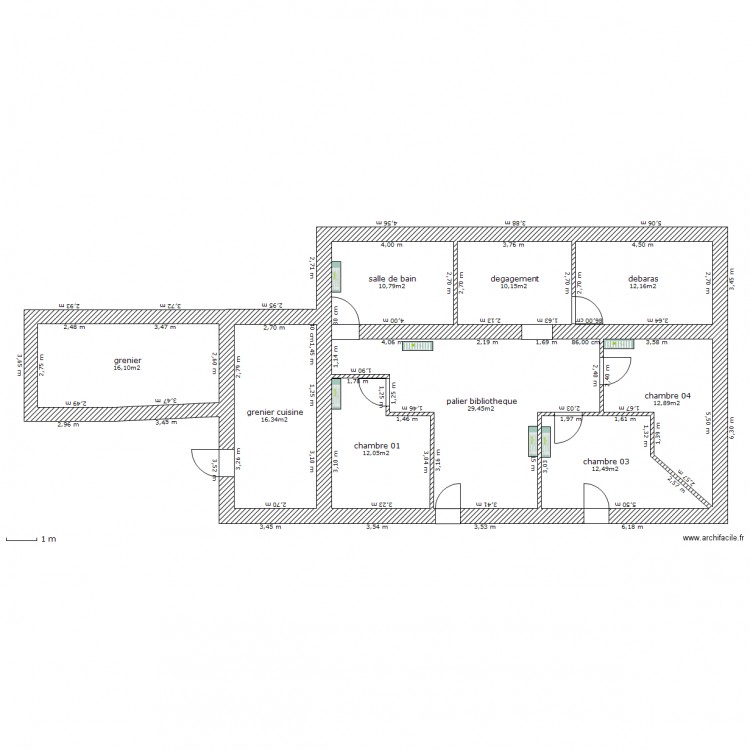 etage 06. Plan de 0 pièce et 0 m2