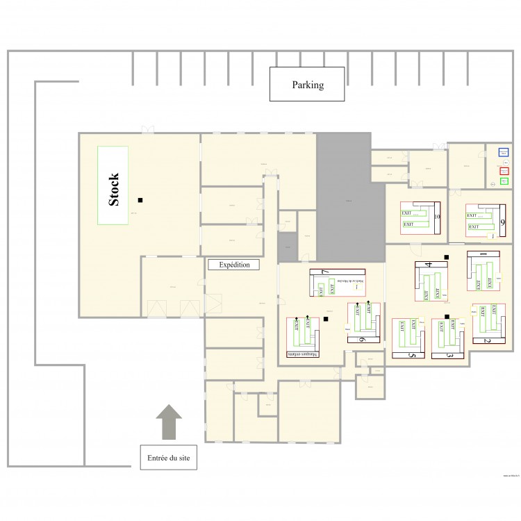 Le masque français 2. Plan de 0 pièce et 0 m2