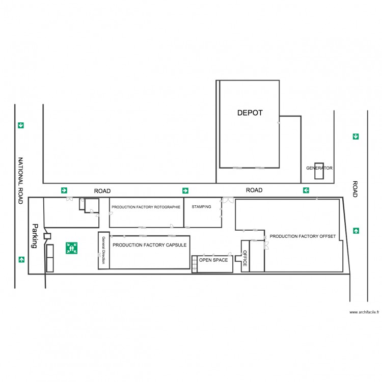  PLAN BEKOKO SANS FENETRE 1. Plan de 0 pièce et 0 m2