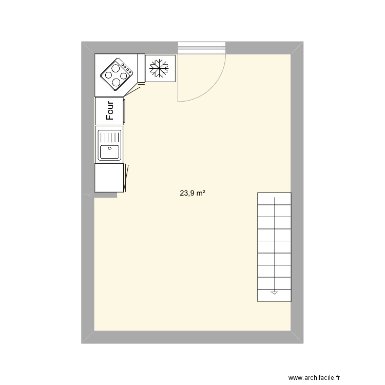 Appart duplex. Plan de 0 pièce et 0 m2