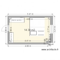 Plan de chambre avec ArchiFacile