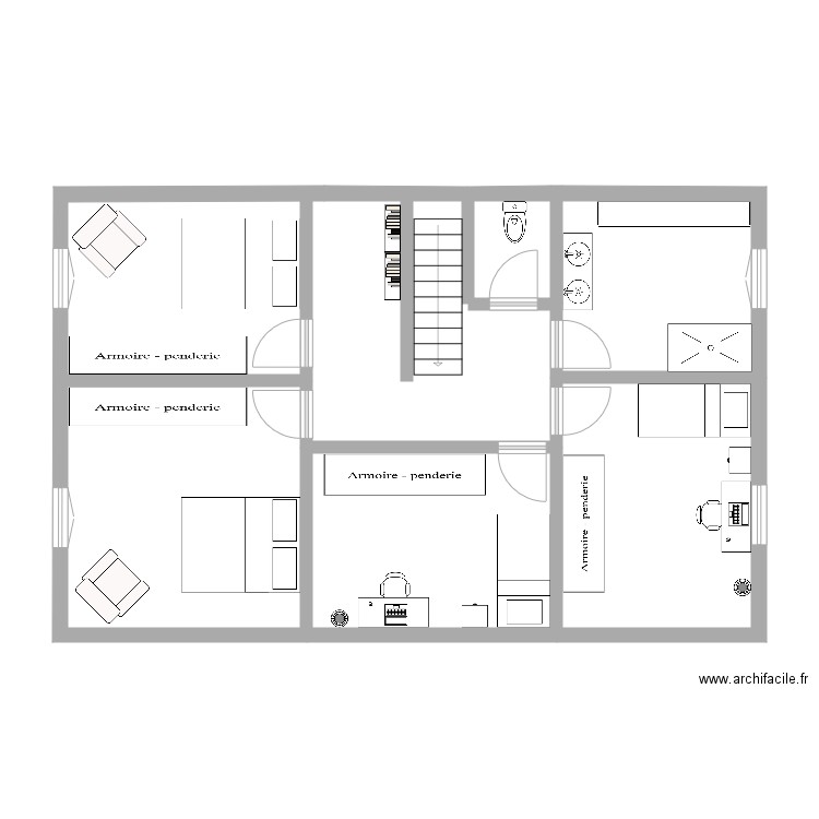 Test parrain 1er. Plan de 0 pièce et 0 m2