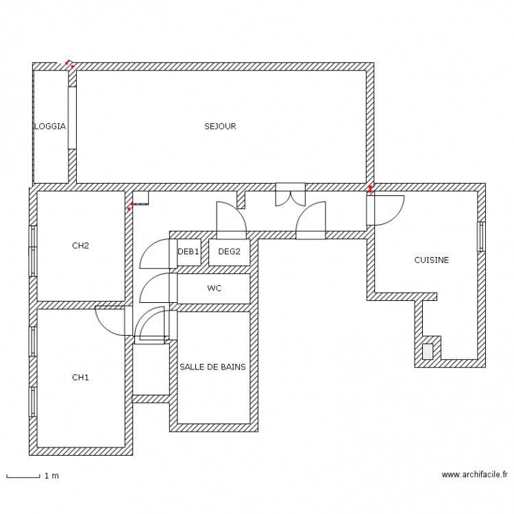 Plan. Plan de 0 pièce et 0 m2