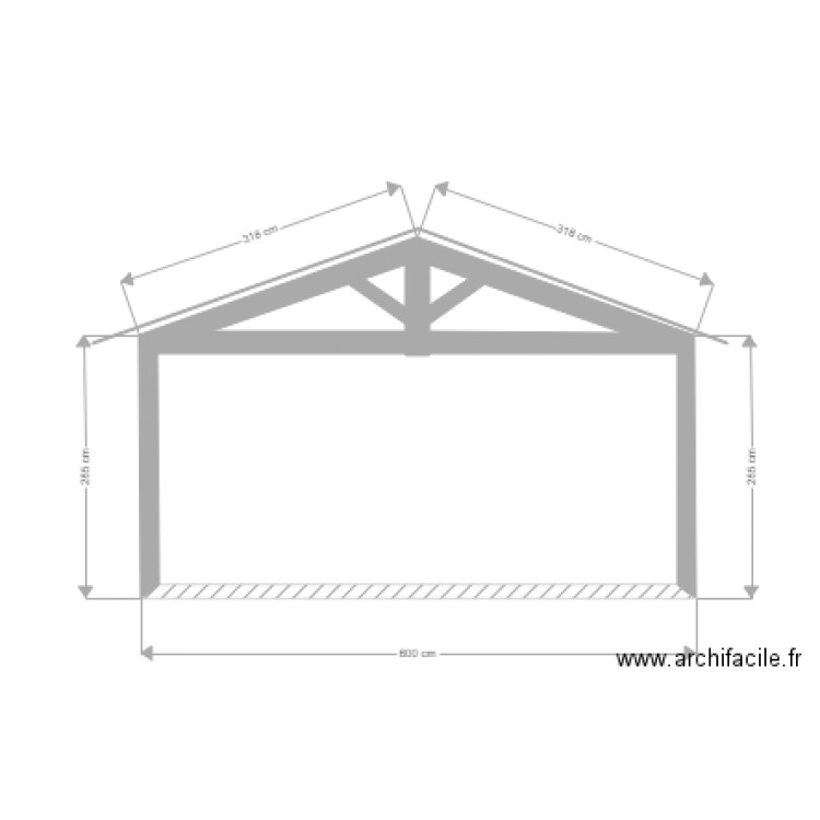 garage 1 . Plan de 0 pièce et 0 m2