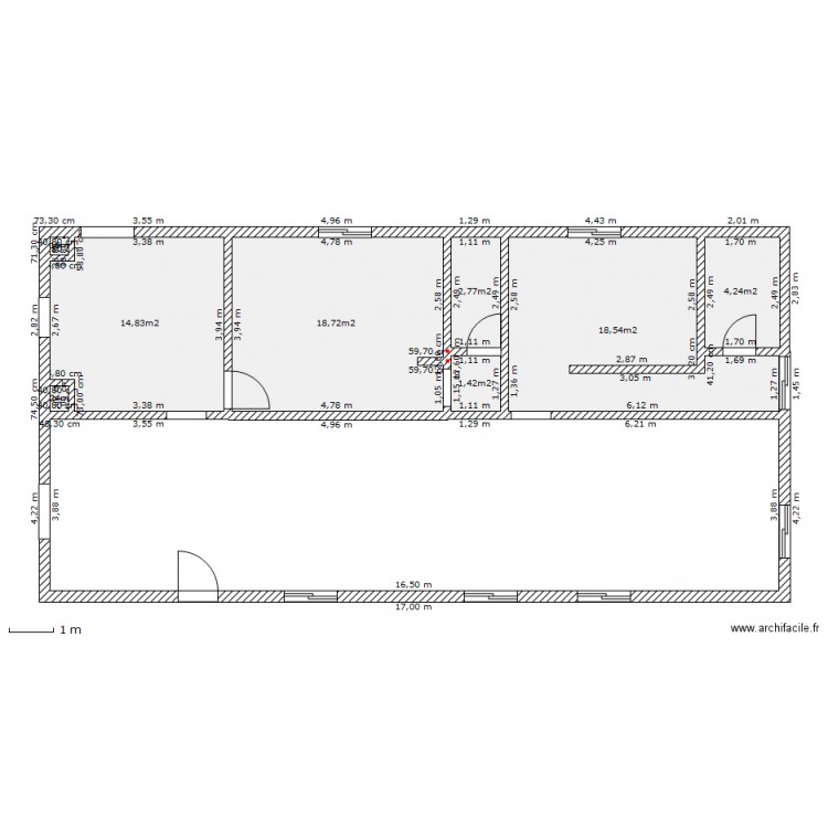 el cardon 1 etage 2. Plan de 0 pièce et 0 m2